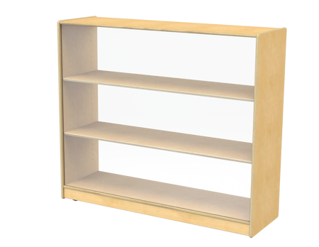 Jonti-Craft® Super-Sized Single Mobile Storage Unit - 18" Deep - Magnetic Write-n-Wipe Back