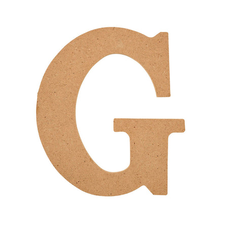 MDF Letter, G, 5 Inch