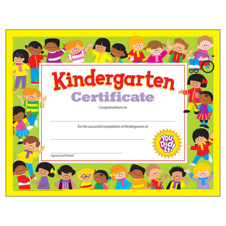 Kindergarten Certificate , 30 ct