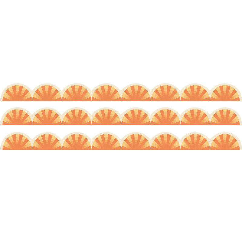 Moving Mountains Road Trip Sunshine Die-Cut Border Trim, 35 Feet Per Pack, 3 Packs