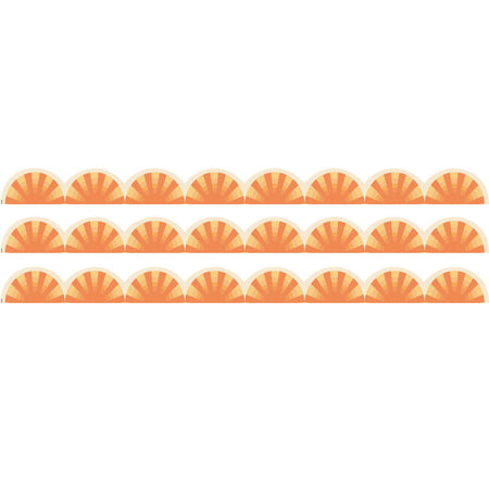 Moving Mountains Road Trip Sunshine Die-Cut Border Trim, 35 Feet Per Pack, 3 Packs