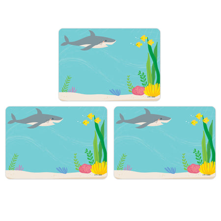 Sea Friends Labels, 36 Per Pack, 3 Packs
