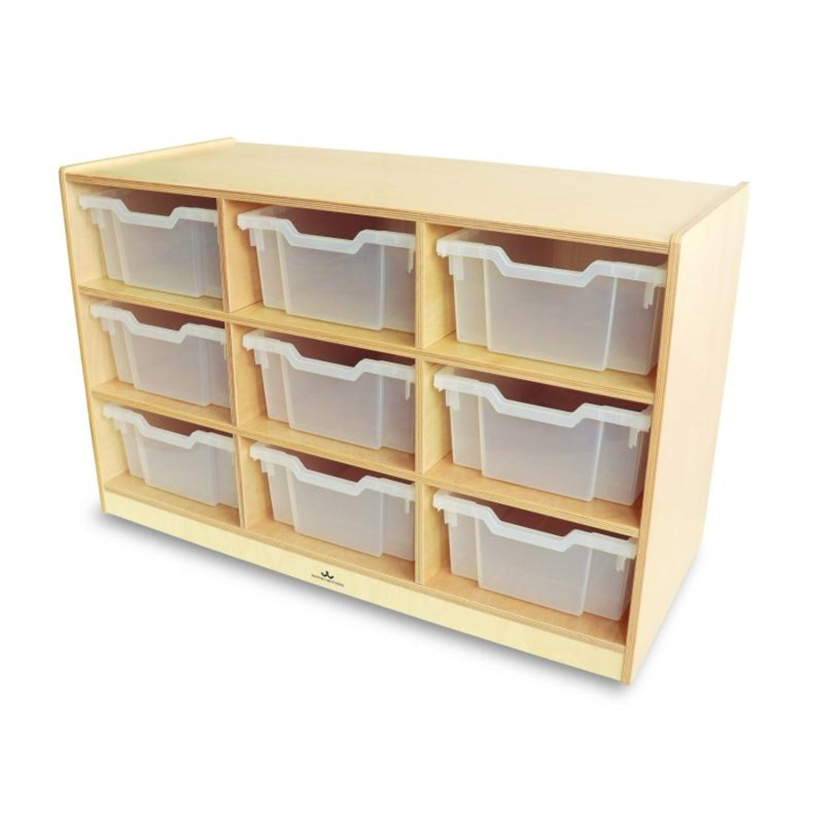 9 Clear Tray Storage Cabinet - Whitney Brothers WB0909T