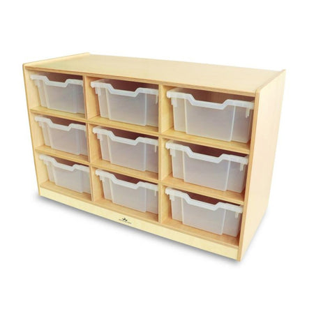 9 Clear Tray Storage Cabinet - Whitney Brothers WB0909T