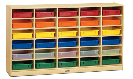 Jonti-Craft® 30 Paper-Tray Mobile Storage - without Paper-Trays
