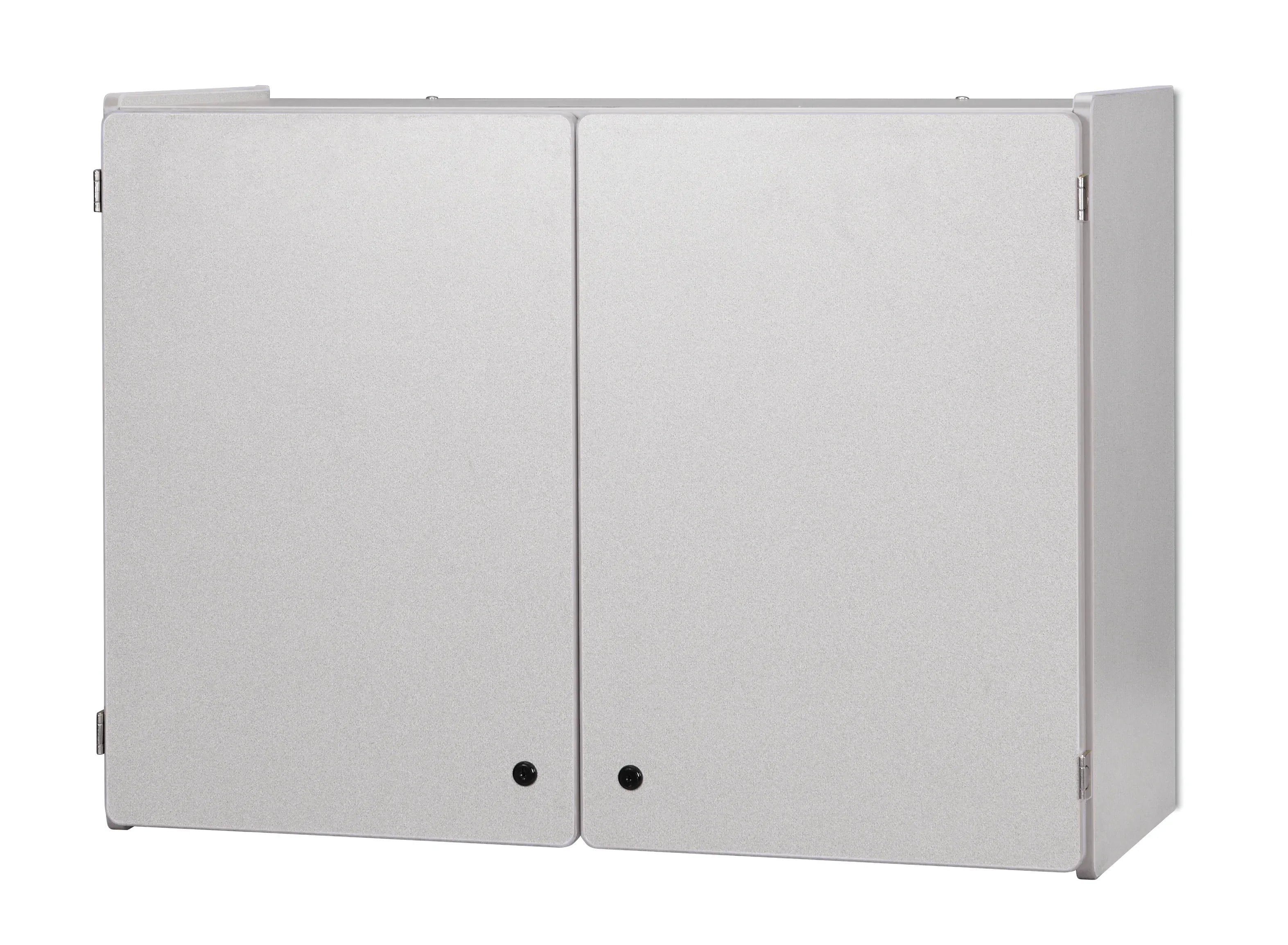 Rainbow Accents® Lockable Wall Cabinet - Gray