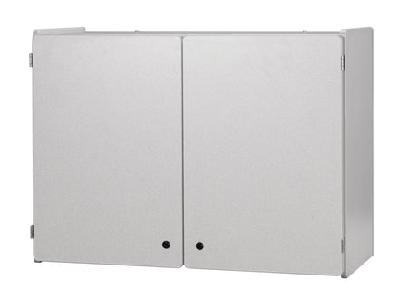 Rainbow Accents® Lockable Wall Cabinet - Gray