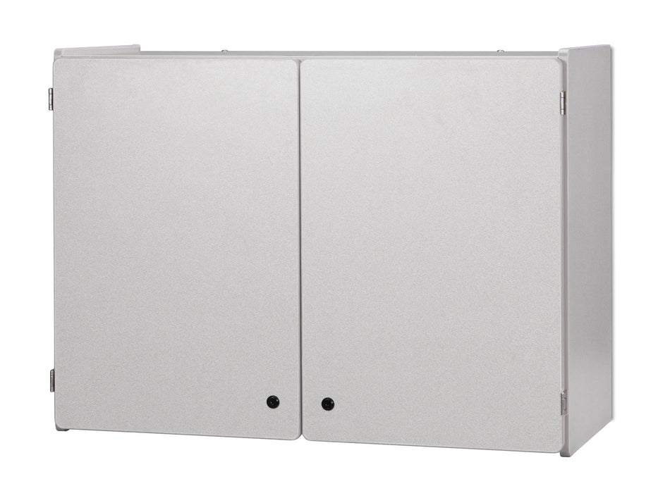 Rainbow Accents® Lockable Wall Cabinet - Gray