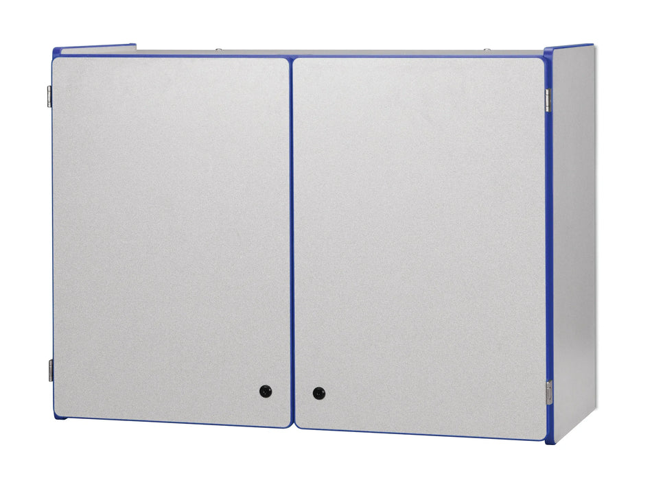 Rainbow Accents® Lockable Wall Cabinet - Blue