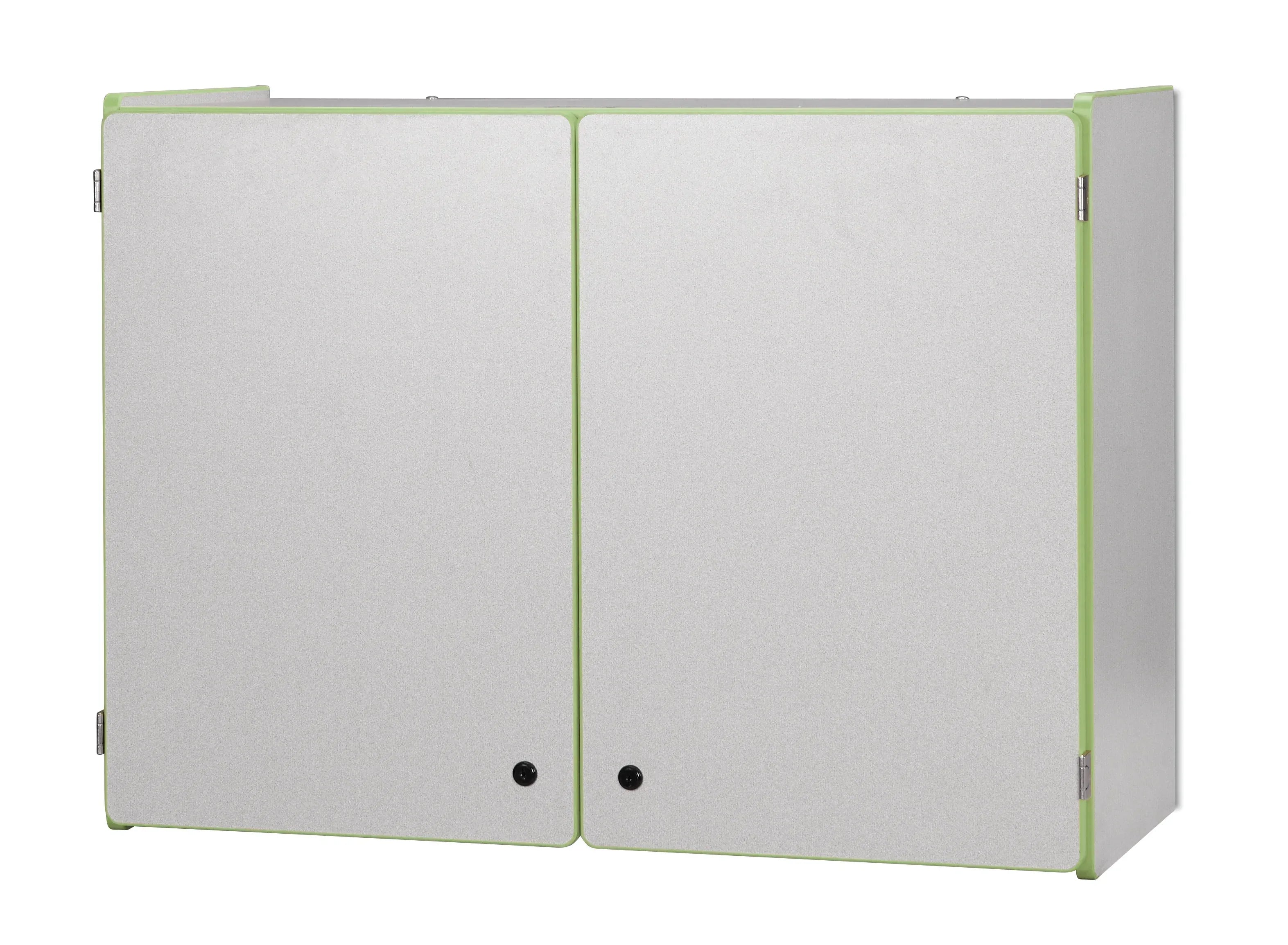 Rainbow Accents® Lockable Wall Cabinet - Key Lime Green