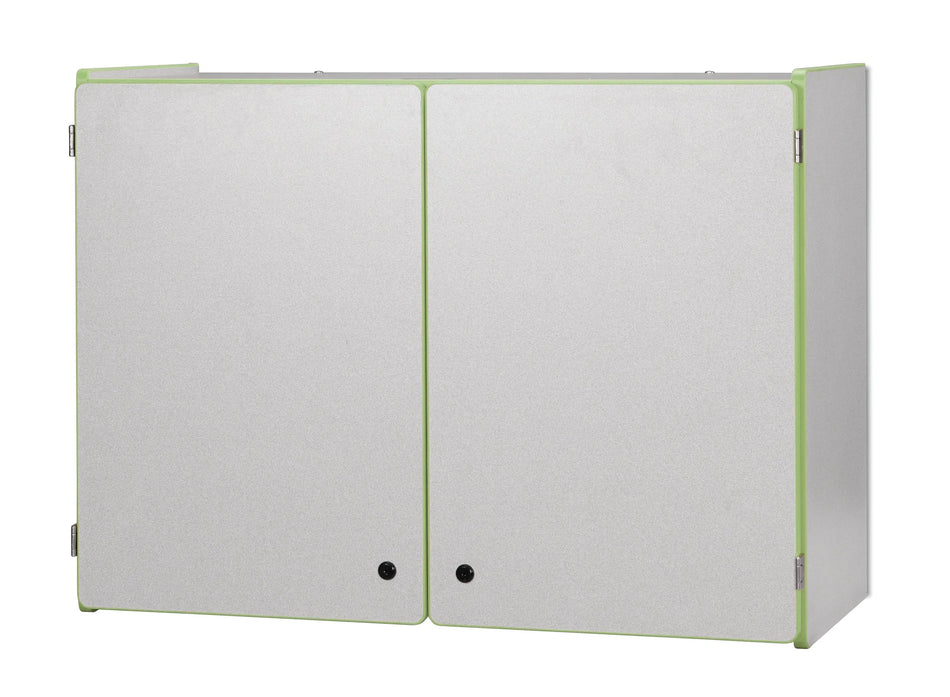 Rainbow Accents® Lockable Wall Cabinet - Key Lime Green