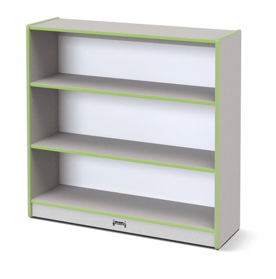 Rainbow Accents® Short Bookcase - Key Lime Green