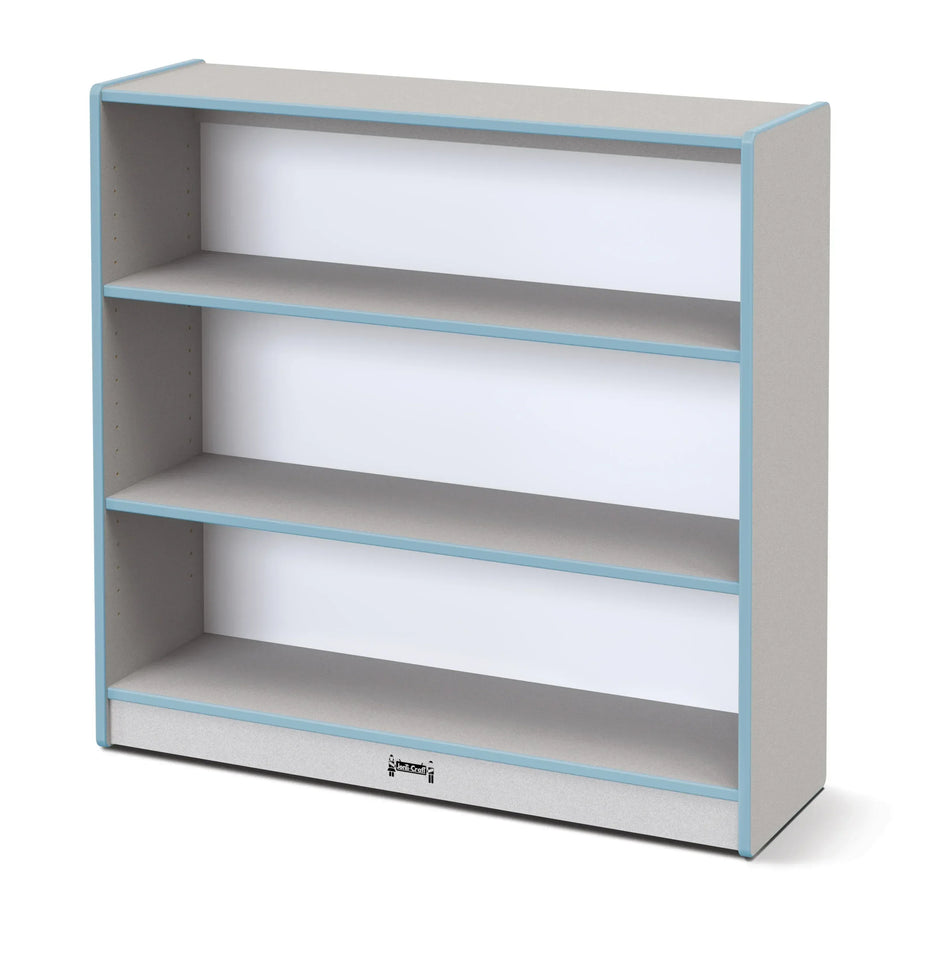 Rainbow Accents® Short Bookcase - Coastal Blue