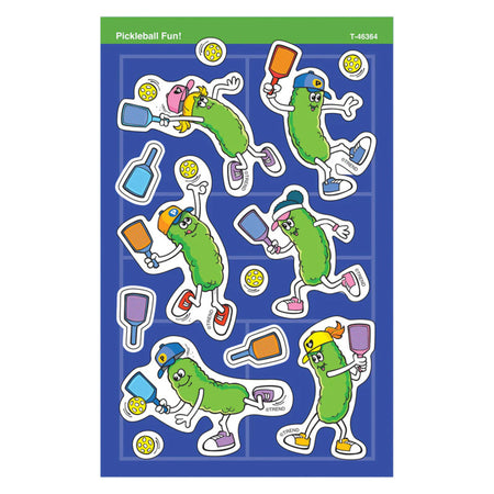 Pickleball Fun! superShapes Stickers - Large, Pack of 104