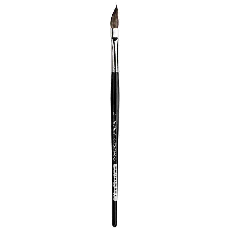 CASANEO Sword Shape, Extra Soft Synthetic, Watercolor & Acrylic, Slant, Series 5597, Size 10