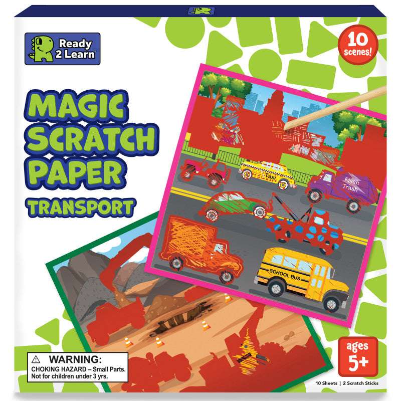 Magic Scratch Paper, Transport