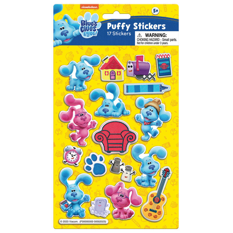 Blue's Clues and You Puffy Sticker Sheet