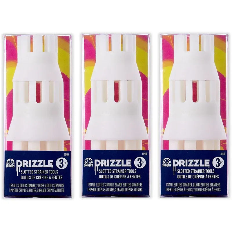 Drizzle Slot Strainer Pour Tool Set, 3 Per Set, 3 Sets