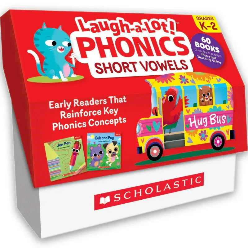 Laugh-A-Lot Phonics: Short Vowels (Classroom Set)