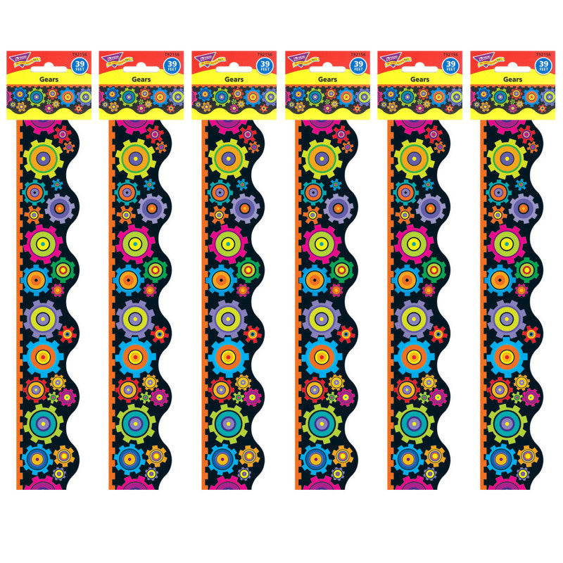 Gears Terrific Trimmers&reg;, 39 Feet Per Pack, 6 Packs