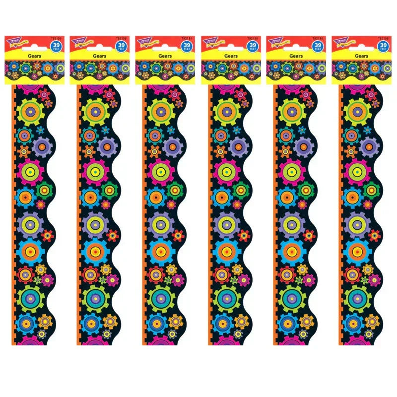 Gears Terrific Trimmers&reg;, 39 Feet Per Pack, 6 Packs