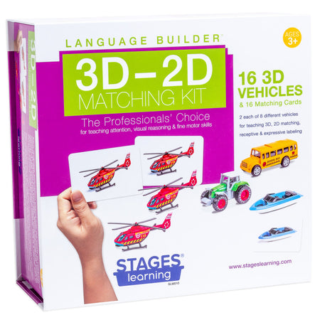 Language Builder&reg; 3D-2D Matching Vehicles Kit