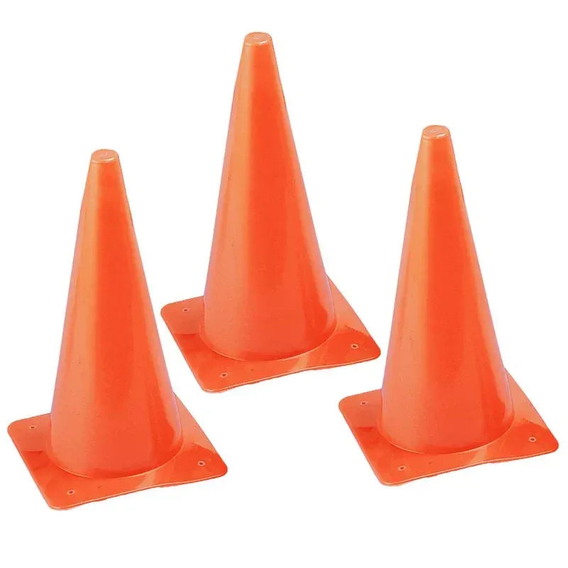 Safety Cone, 15" High, Pack of 3