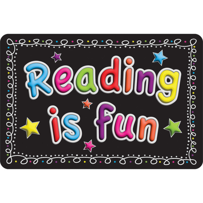 The Original Fun Mat&trade;, Welcome Mat, 15.5" x 23.5", Reading is Fun