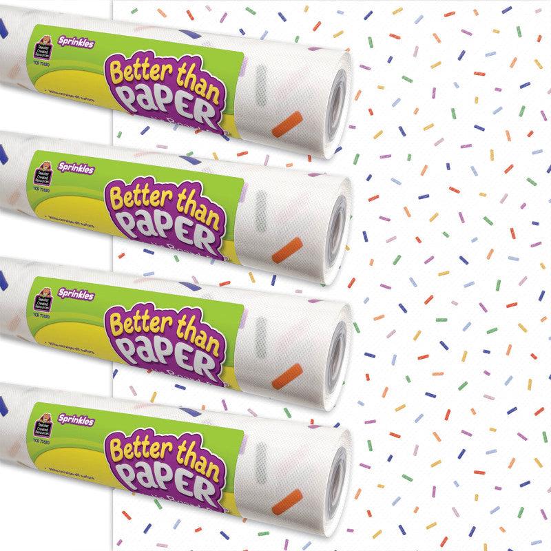Sprinkles Better Than PaperÂ® Bulletin Board Roll, 4 ft x 12 ft, 4-Pack