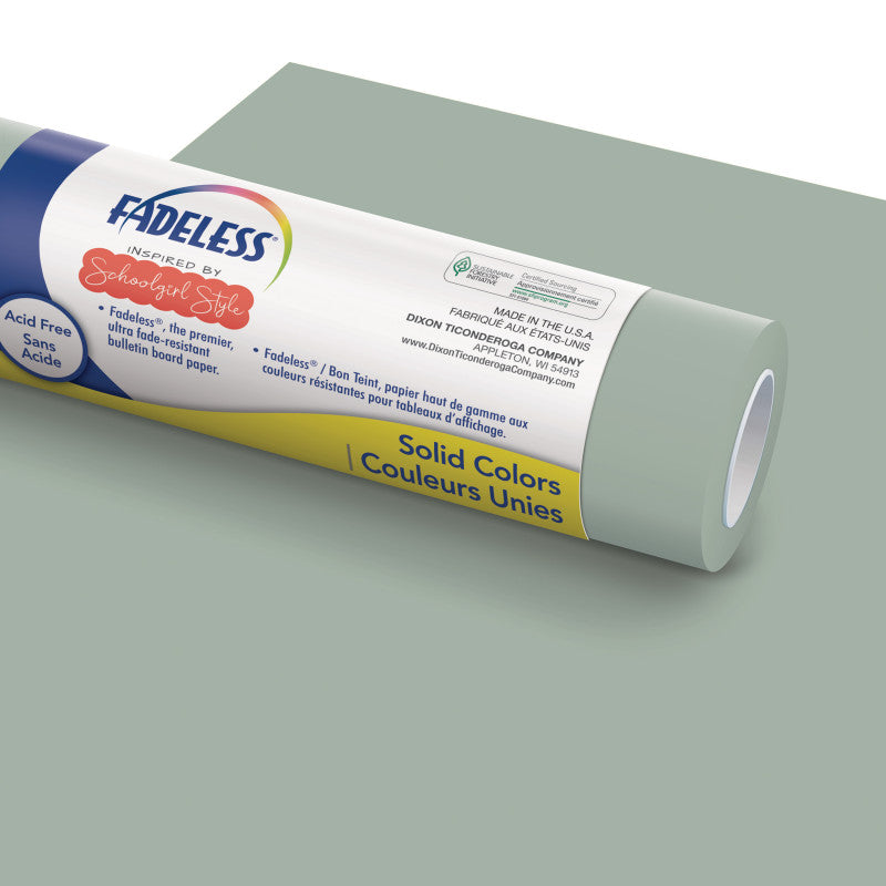 Schoolgirl Style&trade; Bulletin Board Paper, 48" x 50' Roll, Vintage Chalkboard