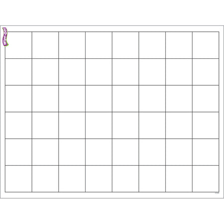 Graphing Grid (Large Squares) Wipe-Off&reg; Chart, 17" x 22"