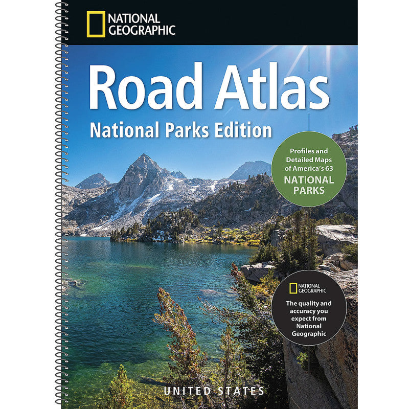 2027 Road Atlas, National Parks Edition, 11 x 15 Inches, 146 Pages