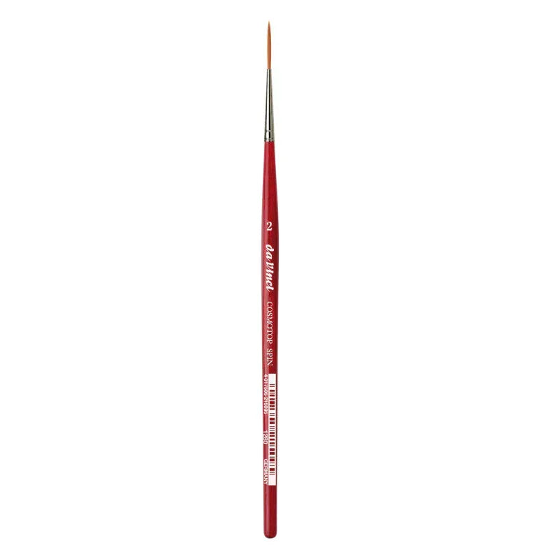 COSMOTOP-SPIN Rigger Brush, Synthetic, Acrylic & Watercolor, Pointed Liner, Series 5880, Size -2