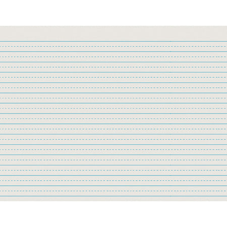 Newsprint Handwriting Paper, Alternate Dotted, Grade 3, 1/2" x 1/4" Ruled Long, 11" x 8-1/2", 500 Sheets
