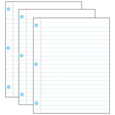 Large Magnetic Notebook Page, 12" x 15", Pack of 3