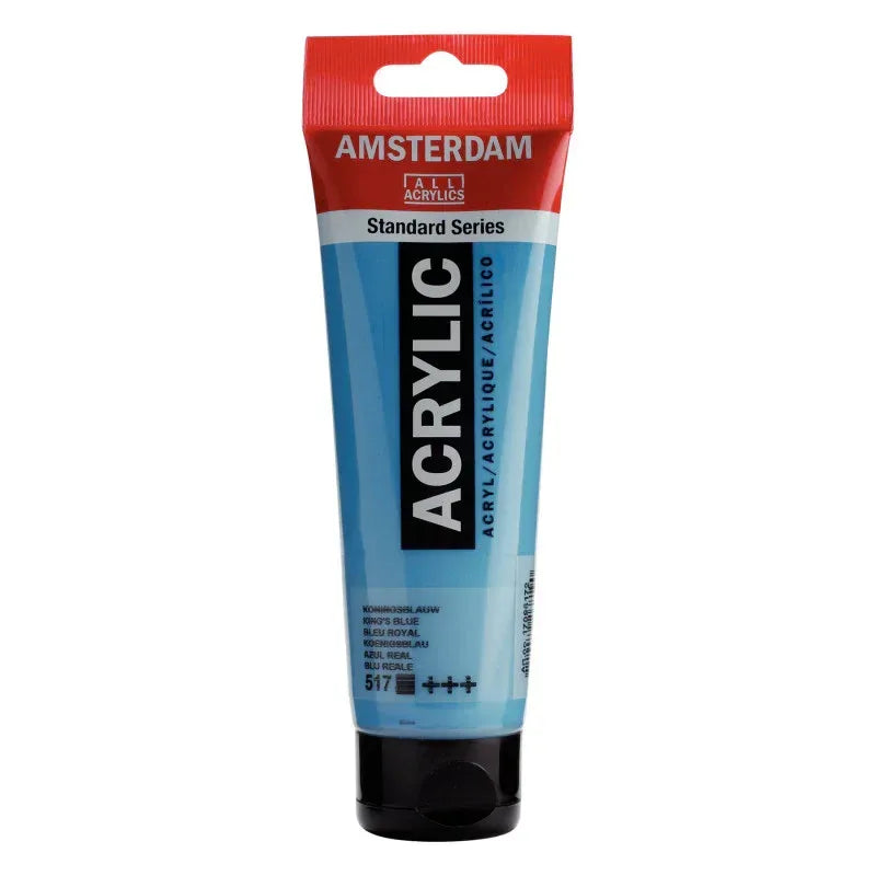 Standard Acrylic Paint, 120ml, King's Blue 517