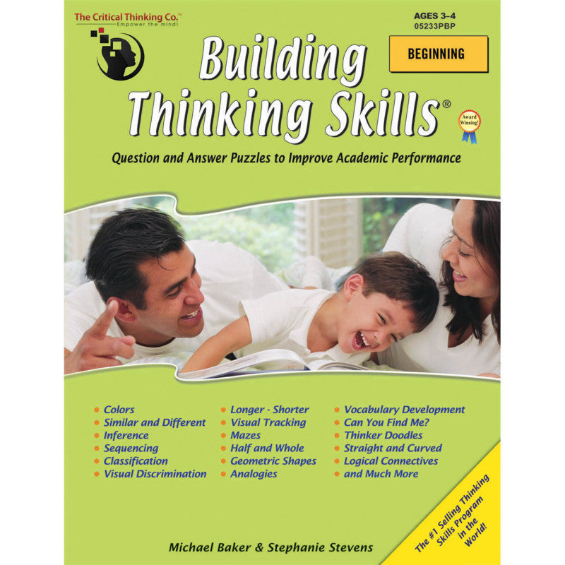 Building Thinking Skills&reg; Book, Beginning, Grade Pre K