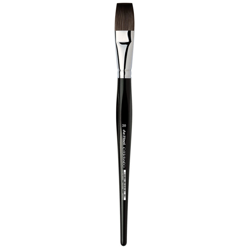 CASANEO Urban Sketching, Extra Soft Synthetic, Watercolor & Acrylic, Flat, Series 5898, Size 20