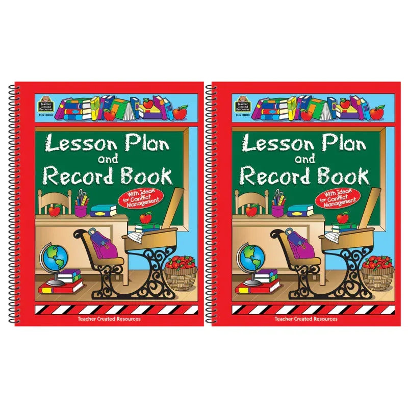 Lesson Plan and Record Book, Pack of 2
