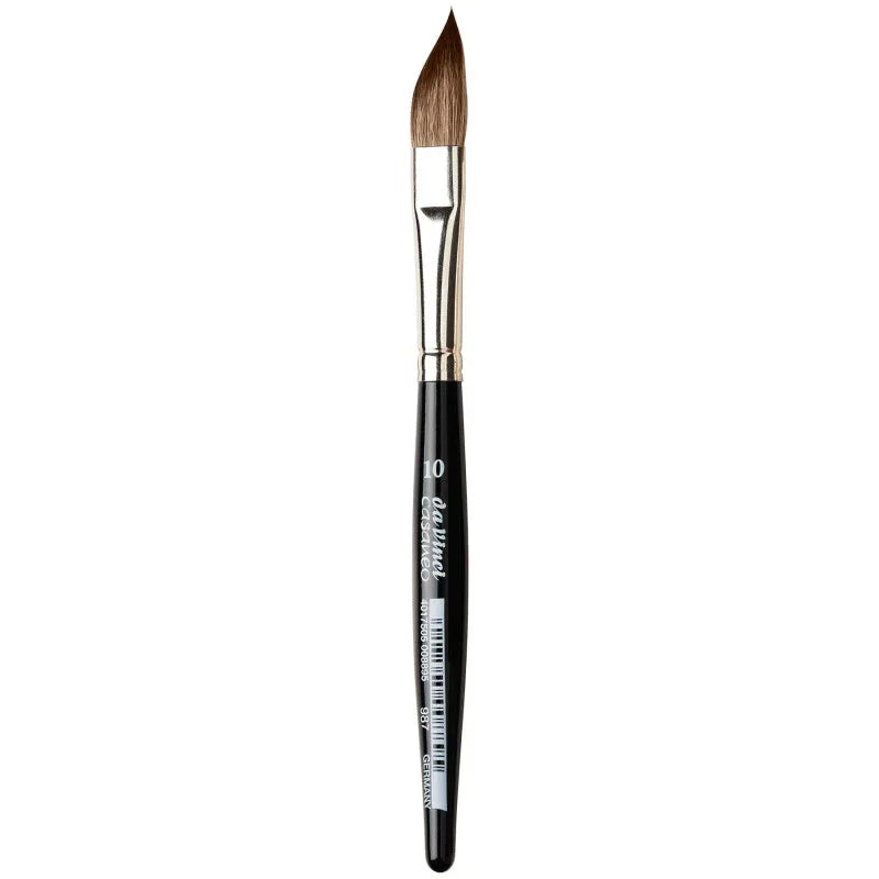 CASANEO XS Sword, Extra Soft Synthetic, Watercolor & Acrylic, Slant, Series 987, Size 10