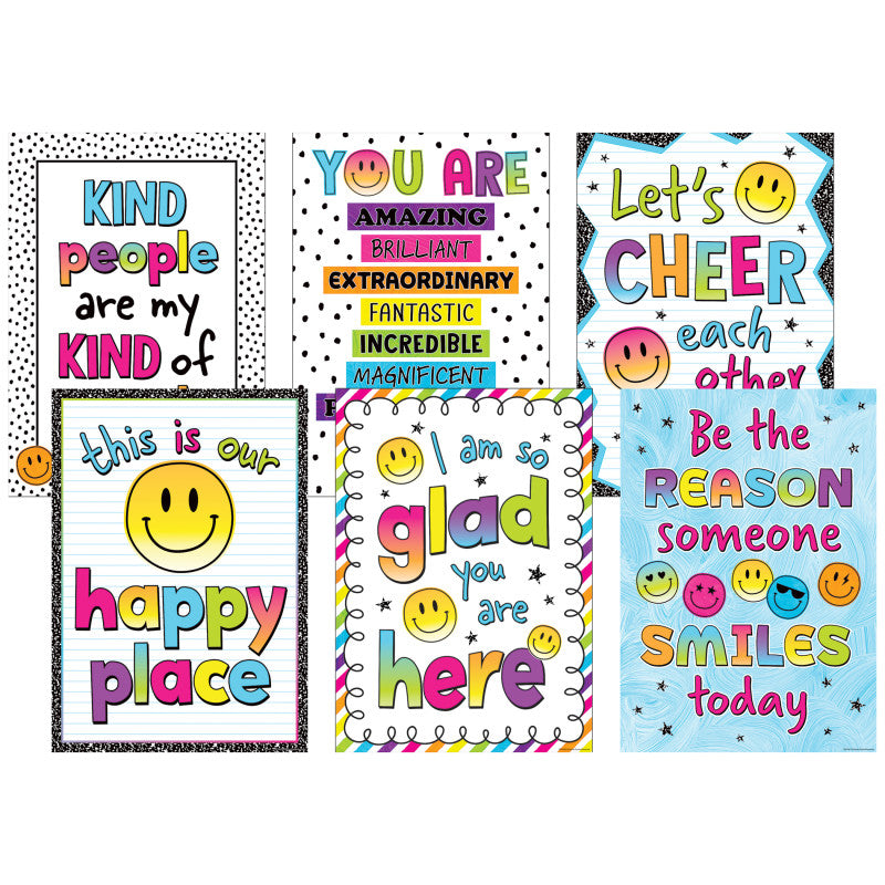 Brights 4Ever Positive Posters, Set of 6