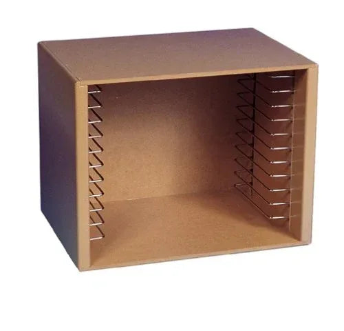 Melissa & Doug Natural Wood Puzzle Storage Case Holds 12 Puzzles