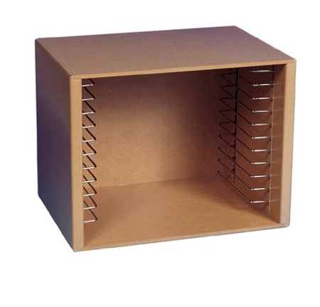 Melissa & Doug Natural Wood Puzzle Storage Case Holds 12 Puzzles