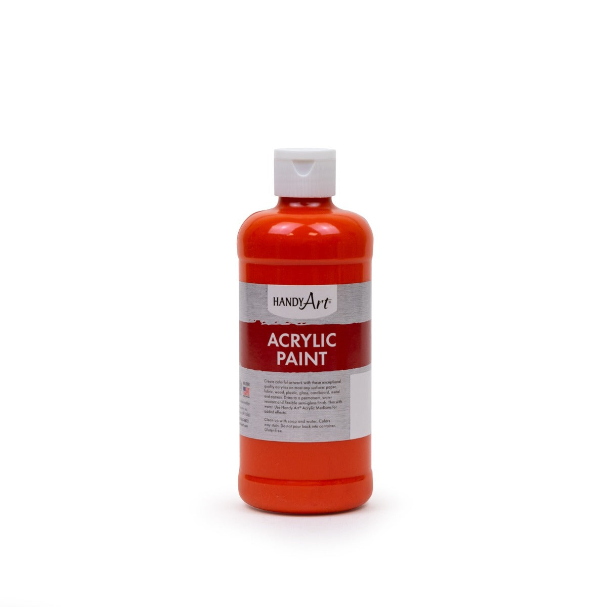 Handy Art Acrylic Paint 16OZ. Orange