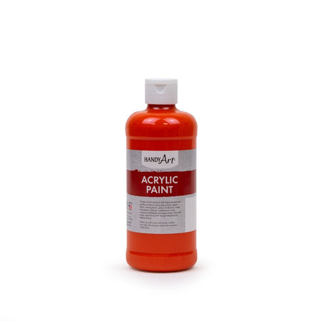 Handy Art Acrylic Paint 16OZ. Orange