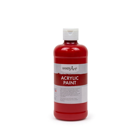 Handy Art Acrylic Paint 16OZ. Red