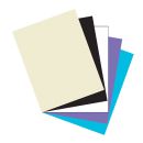 Array® Card Stock 8-1/2" X 11", CLASSIC CARD STOCK ASSORTMENT 8-1/2" X 11" 5 COLORS 100 SHEETS, DIXP101189