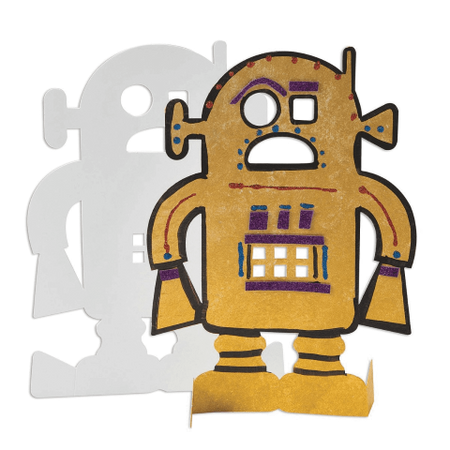 Stand Up Robots - Roylco R10215 -24 per package