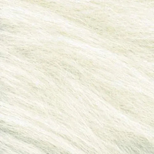 Long Pile Craft Fur - White - 9 x 12 inches