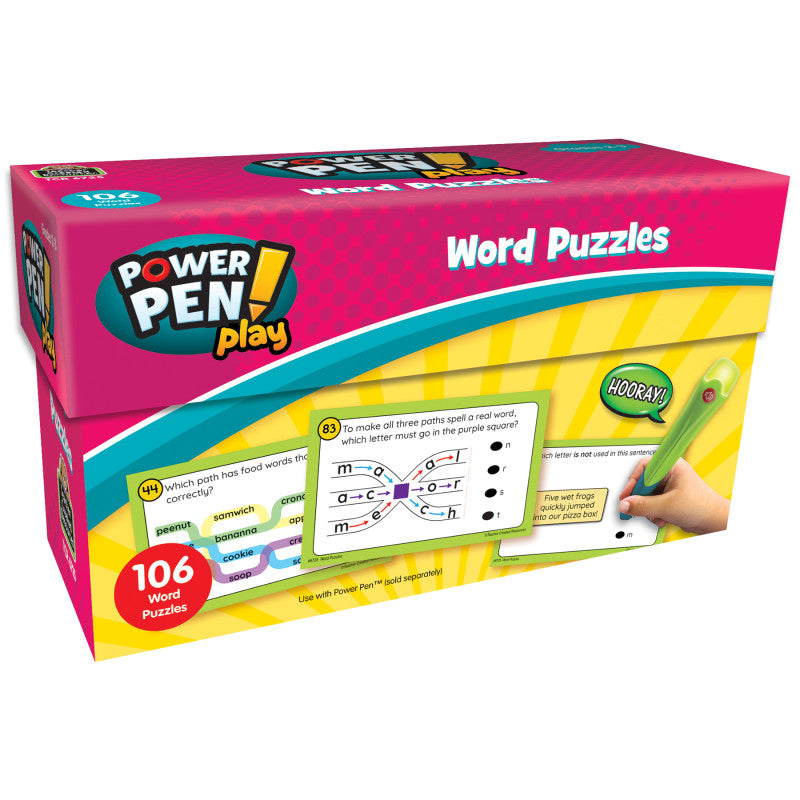 Power Pen&reg; Play: Word Puzzles, Grade 2-3